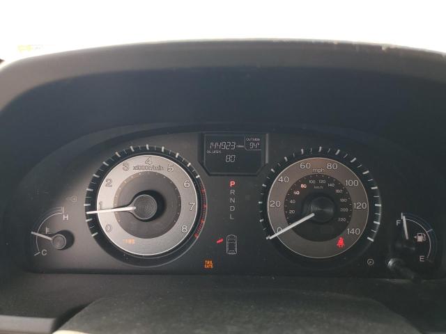 5FNRL5H69CB026574 - 2012 HONDA ODYSSEY EXL BLACK photo 9