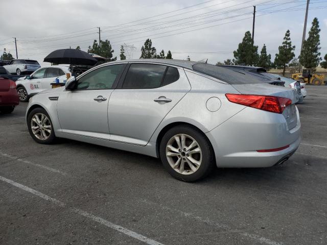 5XXGN4A77DG112897 - 2013 KIA OPTIMA EX SILVER photo 2