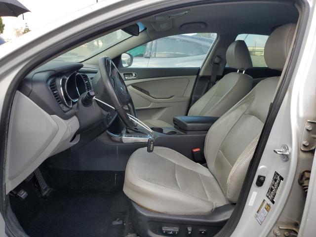 5XXGN4A77DG112897 - 2013 KIA OPTIMA EX SILVER photo 7