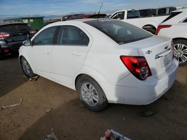 1G1JC5SH8C4139486 - 2012 CHEVROLET SONIC LT WHITE photo 2