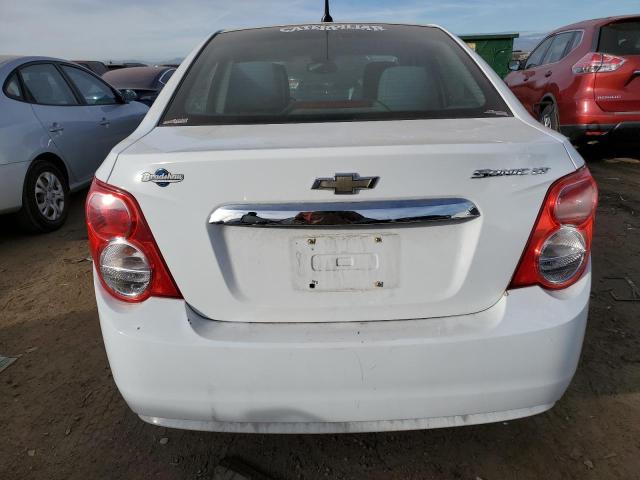 1G1JC5SH8C4139486 - 2012 CHEVROLET SONIC LT WHITE photo 6