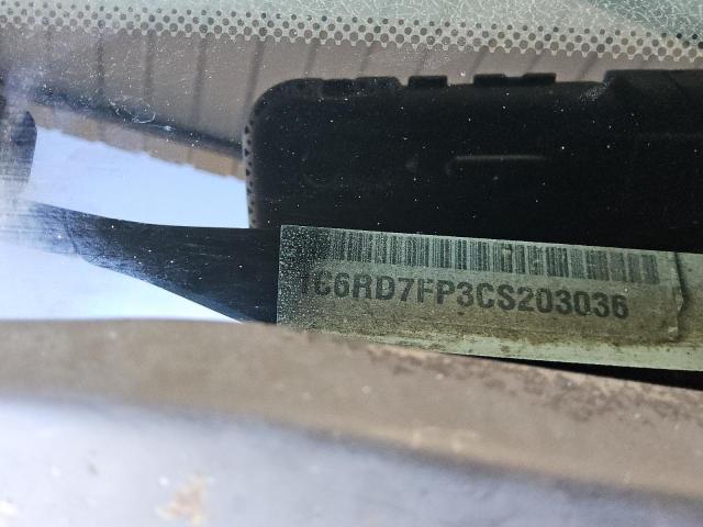 1C6RD7FP3CS203036 - 2012 DODGE RAM 1500 ST WHITE photo 12