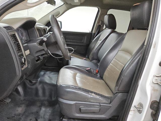 1C6RD7FP3CS203036 - 2012 DODGE RAM 1500 ST WHITE photo 7