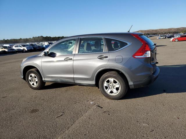 2HKRM4H39EH721414 - 2014 HONDA CR-V LX GRAY photo 2