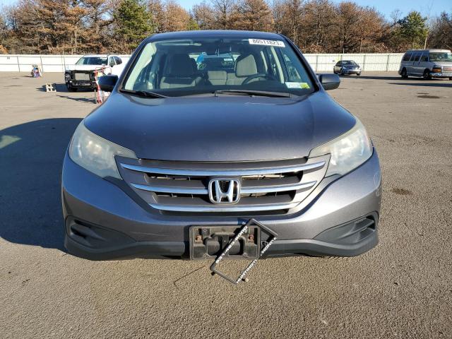 2HKRM4H39EH721414 - 2014 HONDA CR-V LX GRAY photo 5