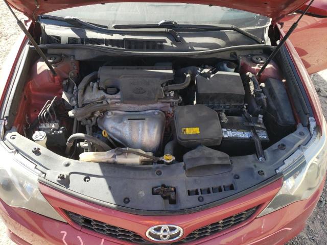 4T1BF1FK9CU627276 - 2012 TOYOTA CAMRY BASE RED photo 11