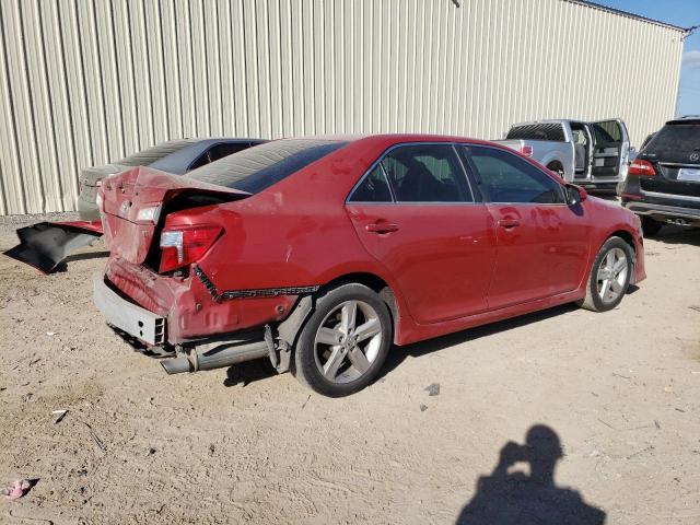 4T1BF1FK9CU627276 - 2012 TOYOTA CAMRY BASE RED photo 3