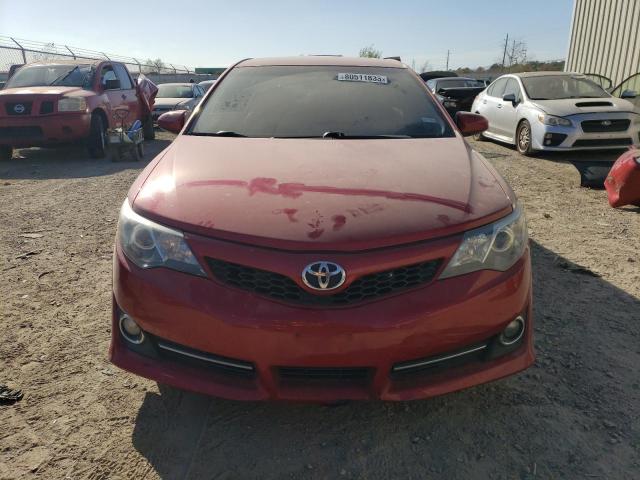 4T1BF1FK9CU627276 - 2012 TOYOTA CAMRY BASE RED photo 5