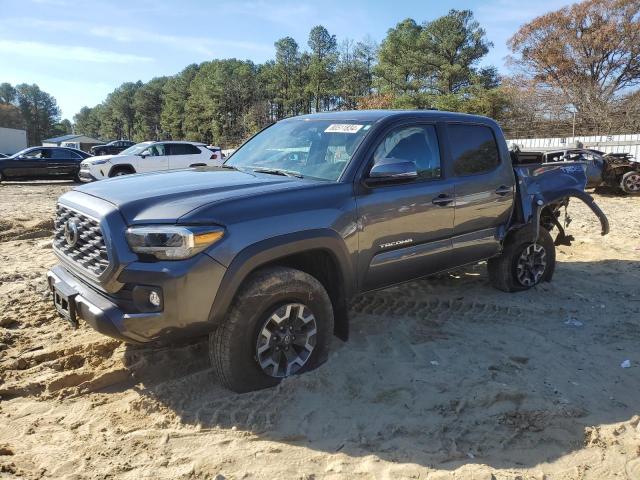 3TMCZ5AN9PM553201 - 2023 TOYOTA TACOMA DOUBLE CAB GRAY photo 1