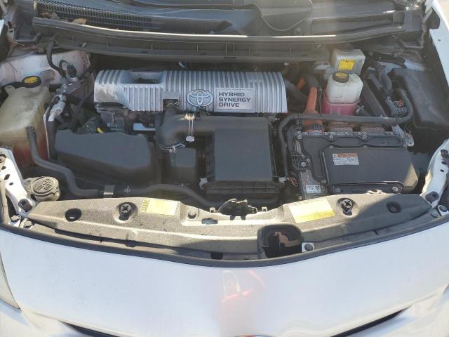 JTDKN3DU9D1688038 - 2013 TOYOTA PRIUS თეთრი ფოტო 11