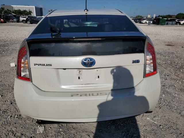JTDKN3DU9D1688038 - 2013 TOYOTA PRIUS თეთრი ფოტო 6