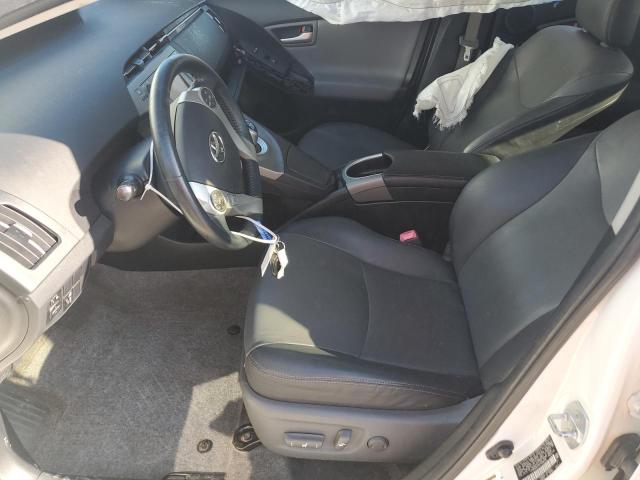 JTDKN3DU9D1688038 - 2013 TOYOTA PRIUS თეთრი ფოტო 7