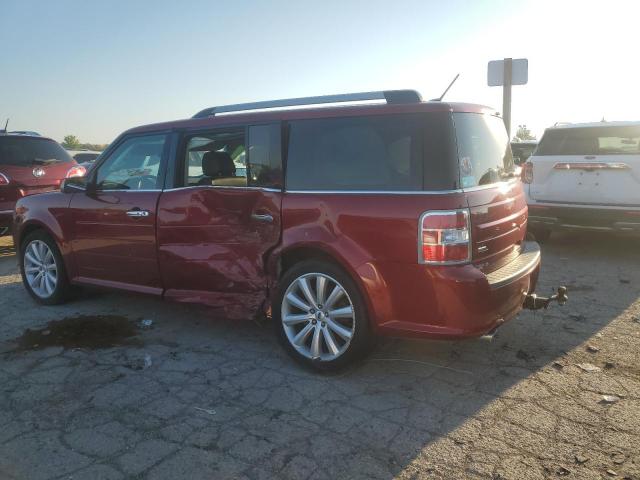 2FMGK5C88KBA02938 - 2019 FORD FLEX SEL 红色 照片 2