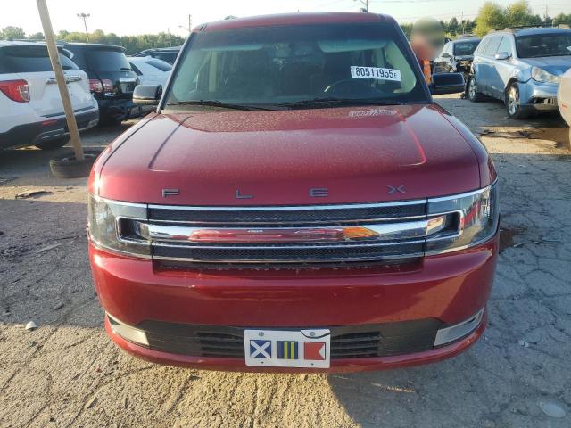2FMGK5C88KBA02938 - 2019 FORD FLEX SEL 红色 照片 5