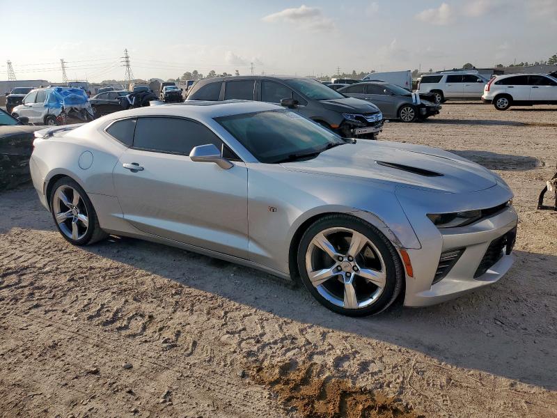 1G1FF1R77H0197333 - 2017 CHEVROLET CAMARO SS 银色 照片 4