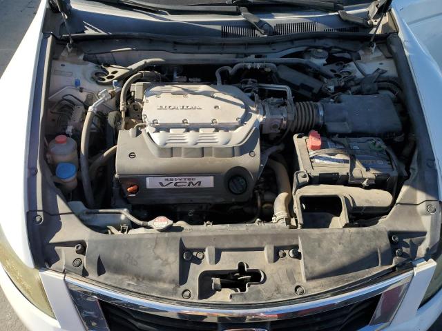5KBCP3F85AB015752 - 2010 HONDA ACCORD EXL WHITE photo 11