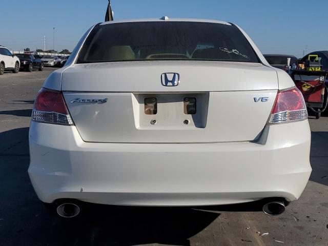 5KBCP3F85AB015752 - 2010 HONDA ACCORD EXL WHITE photo 6