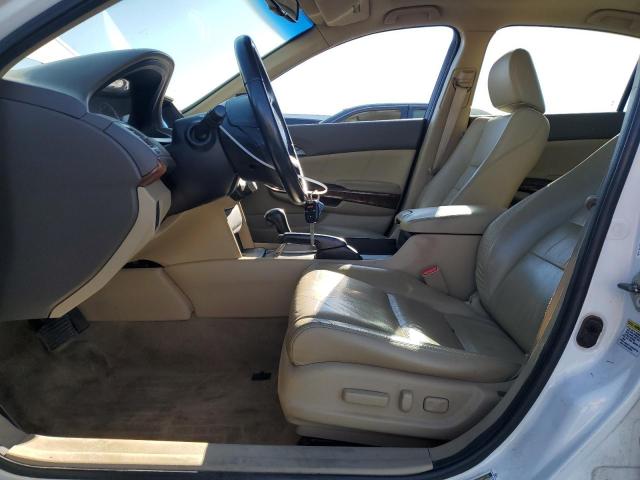 5KBCP3F85AB015752 - 2010 HONDA ACCORD EXL WHITE photo 7