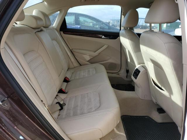 1VWCP7A30DC068276 - 2013 VOLKSWAGEN PASSAT SEL كستنائي صورة 10