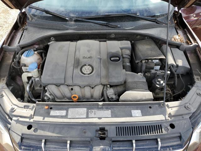 1VWCP7A30DC068276 - 2013 VOLKSWAGEN PASSAT SEL كستنائي صورة 11