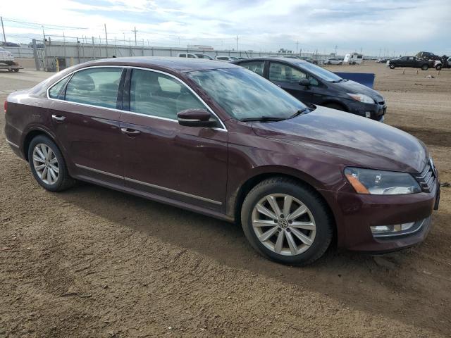 1VWCP7A30DC068276 - 2013 VOLKSWAGEN PASSAT SEL كستنائي صورة 4