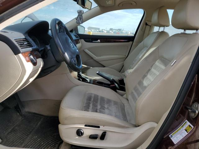 1VWCP7A30DC068276 - 2013 VOLKSWAGEN PASSAT SEL كستنائي صورة 7
