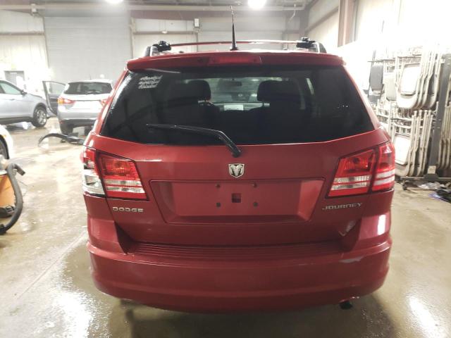 3D4PG4FB6AT278208 - 2010 DODGE JOURNEY SE RED photo 6