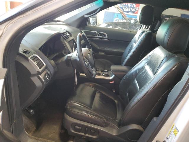 1FM5K8D87EGA87226 - 2014 FORD EXPLORER XLT WHITE photo 7