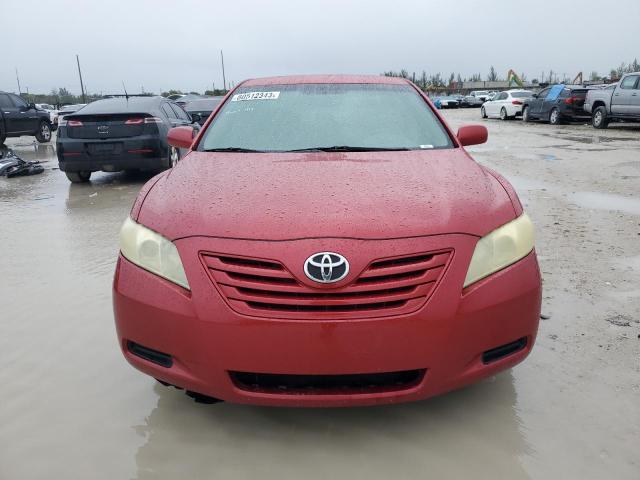 4T1BE46KX8U233958 - 2008 TOYOTA CAMRY CE RED photo 5