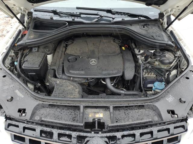 4JGDA5HB7DA104594 - 2013 MERCEDES-BENZ ML 350 4MATIC WHITE photo 12