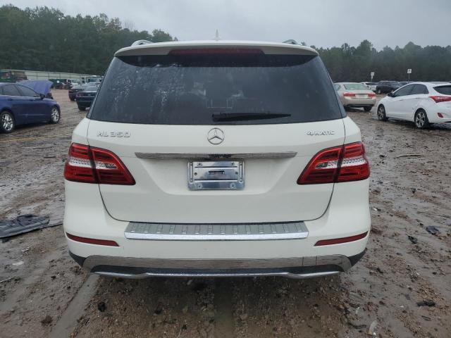 4JGDA5HB7DA104594 - 2013 MERCEDES-BENZ ML 350 4MATIC WHITE photo 6