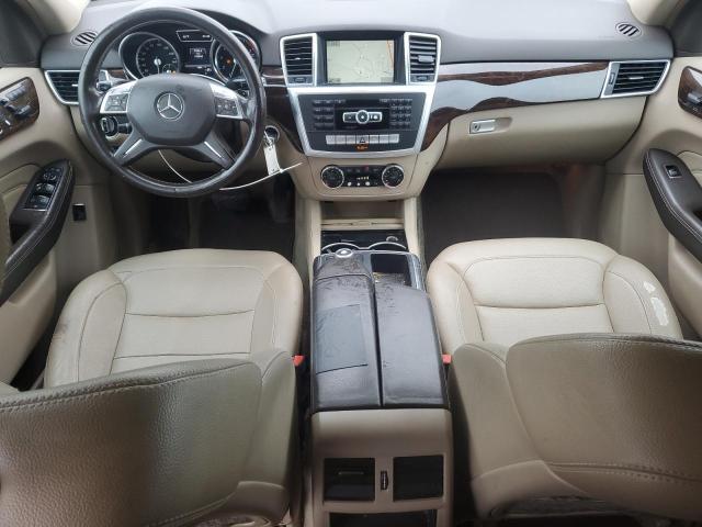 4JGDA5HB7DA104594 - 2013 MERCEDES-BENZ ML 350 4MATIC WHITE photo 8