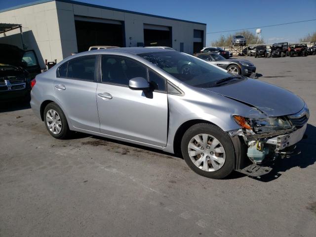 2HGFB2F56CH611882 - 2012 HONDA CIVIC LX SILVER photo 4