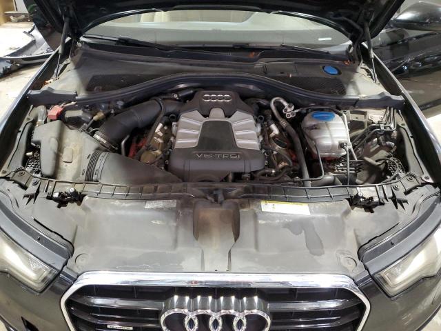 WAUHGAFC4DN034826 - 2013 AUDI A6 PRESTIGE შავი ფოტო 11