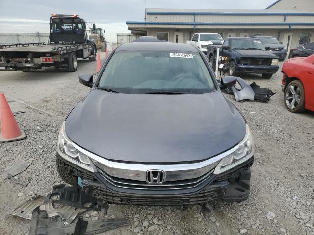 1HGCR2F35HA076336 - 2017 HONDA ACCORD LX GRAY photo 5