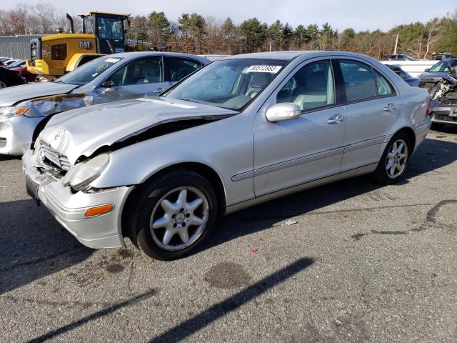 WDBRF81J23F414411 - 2003 MERCEDES-BENZ C 240 4MATIC SILVER photo 1