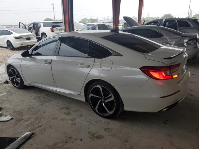 1HGCV1F44MA053185 - 2021 HONDA ACCORD SPORT SE WHITE photo 2