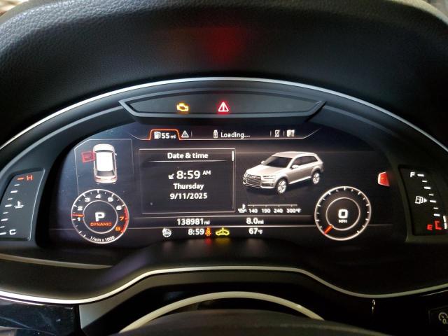 WA1VAAF70HD019143 - 2017 AUDI Q7 PRESTIGE رمادي صورة 9