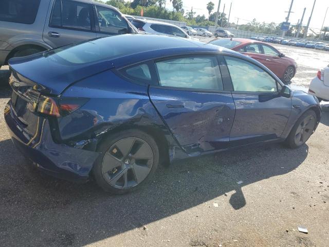 5YJ3E1EA3PF420451 - 2023 TESLA MODEL 3 蓝色 照片 3