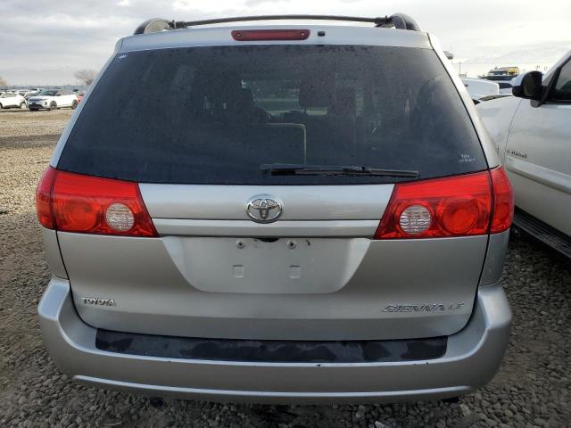 5TDZK23C69S250405 - 2009 TOYOTA SIENNA CE SILVER photo 6