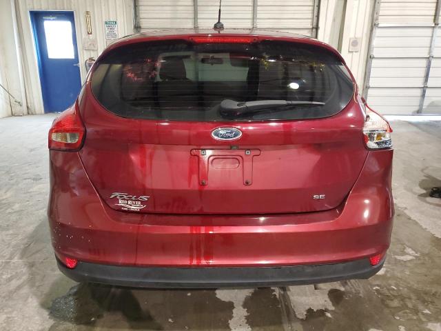 1FADP3K25HL347675 - 2017 FORD FOCUS SE RED photo 6