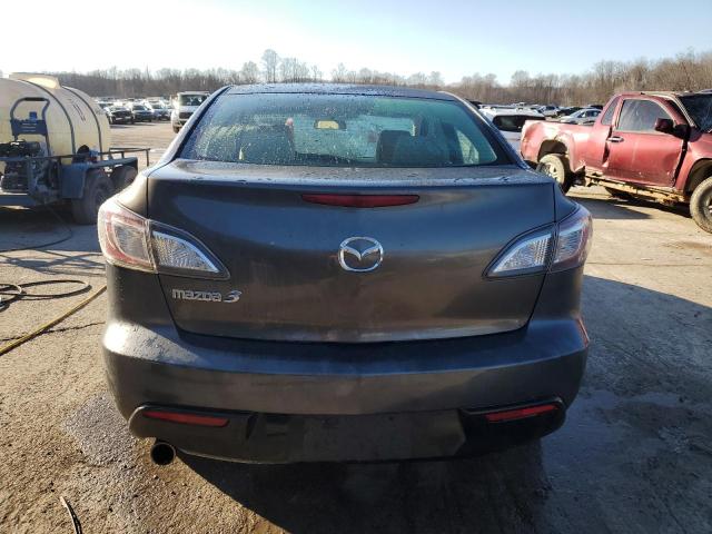 JM1BL1SG7A1148867 - 2010 MAZDA 3 I GRAY photo 6