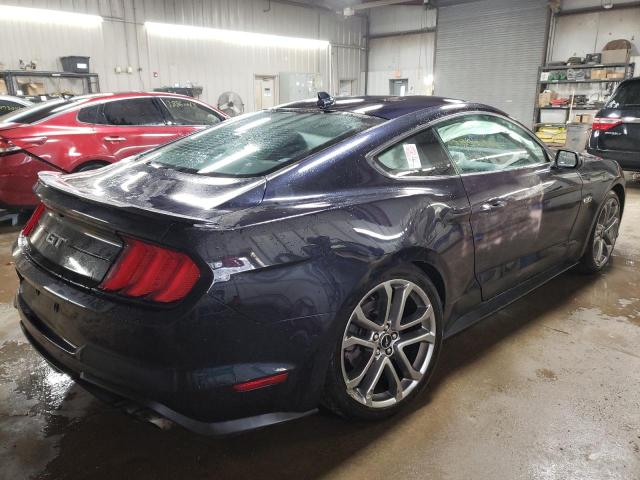 1FA6P8CF4M5143617 - 2021 FORD MUSTANG GT BLUE photo 3