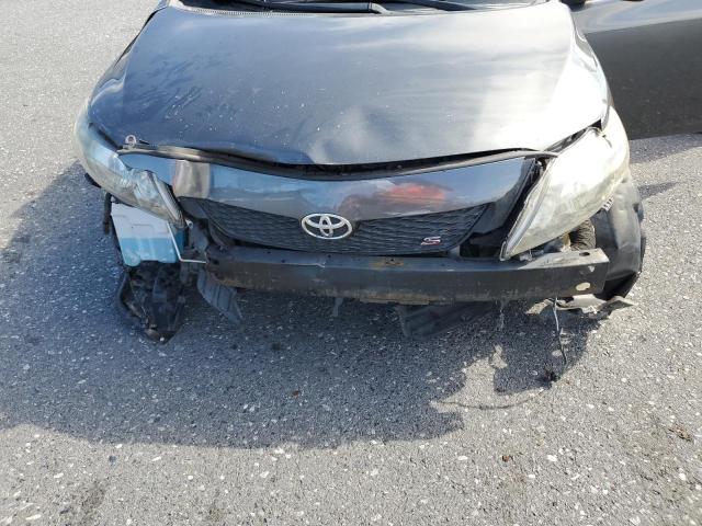 2T1BU40EX9C124201 - 2009 TOYOTA COROLLA BASE CHARCOAL photo 11