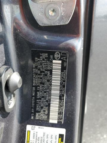 2T1BU40EX9C124201 - 2009 TOYOTA COROLLA BASE CHARCOAL photo 13