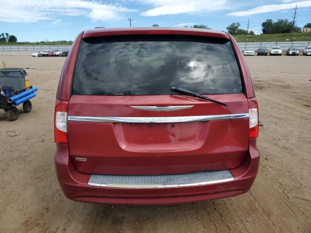 2C4RC1BG7ER381812 - 2014 CHRYSLER TOWN & COU TOURING წითელი ფოტო 6