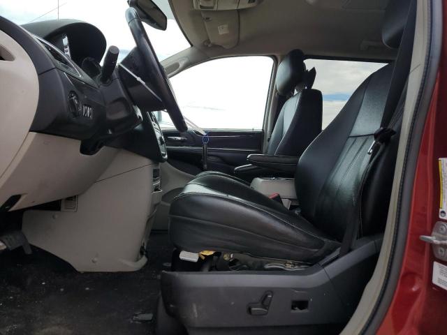 2C4RC1BG7ER381812 - 2014 CHRYSLER TOWN & COU TOURING წითელი ფოტო 7