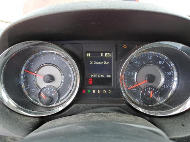 2C4RC1BG7ER381812 - 2014 CHRYSLER TOWN & COU TOURING წითელი ფოტო 9