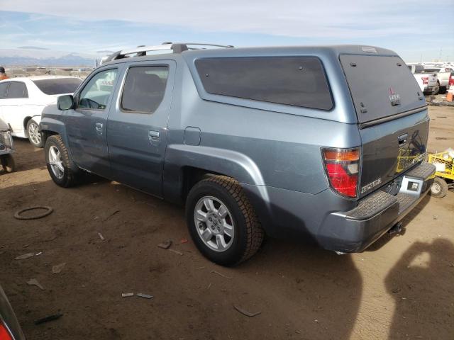 2HJYK16517H520683 - 2007 HONDA RIDGELINE RTL BLUE photo 2