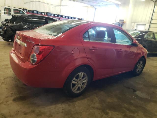 1G1JC5SG4D4226519 - 2013 CHEVROLET SONIC LT RED photo 3